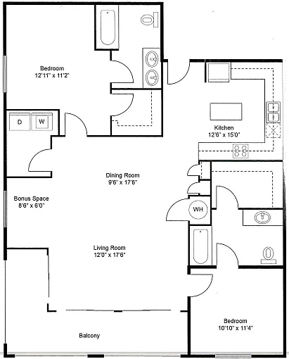 Flats on 4th – Floor plan