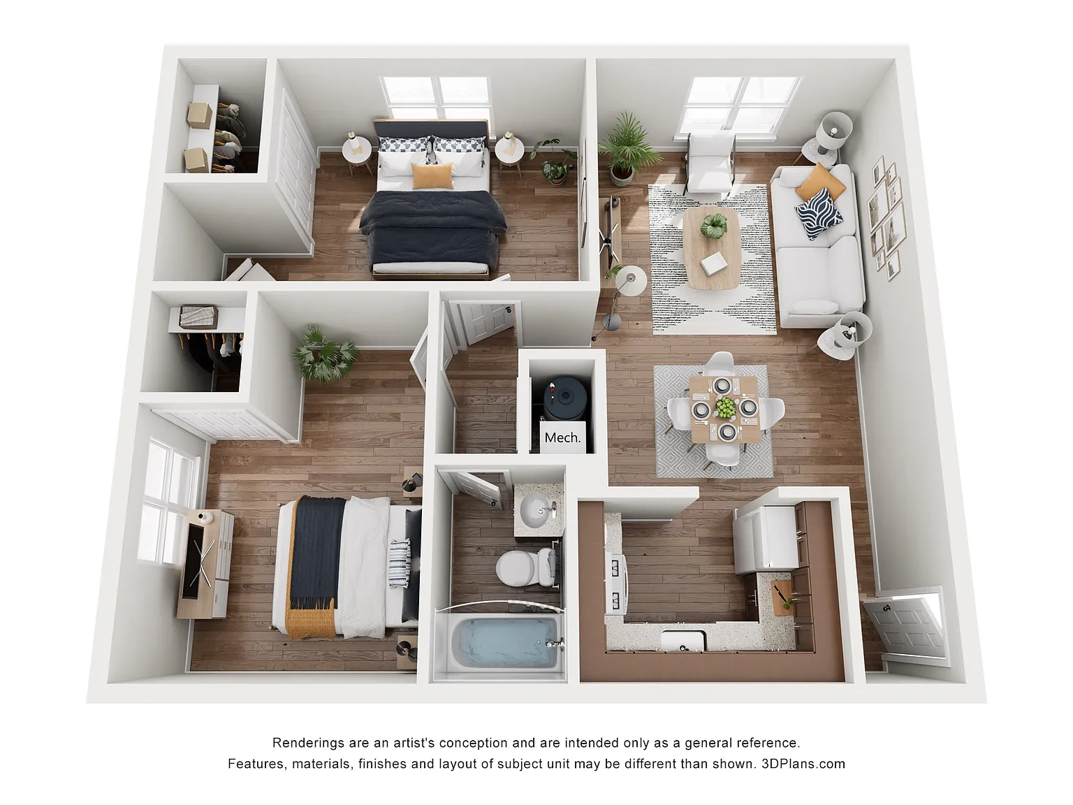 Hilliard Village Apartments and Townhomes – The Cross Creek - Premium