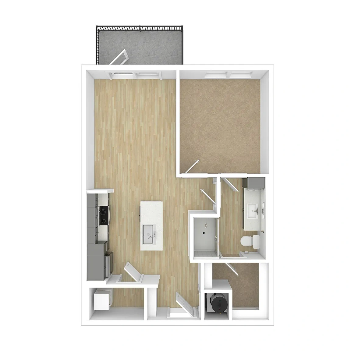 The Everly at Rouzan – Floor plan