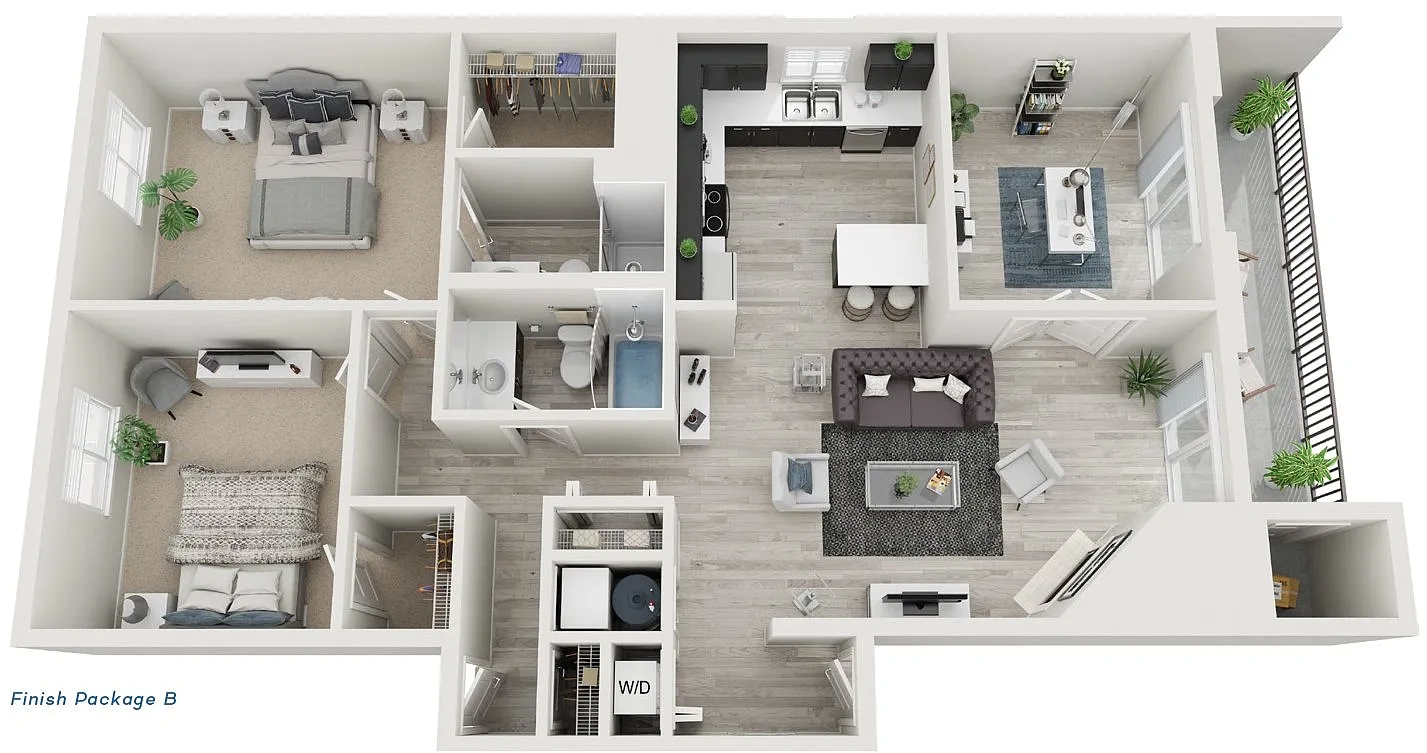 Albion on Lake Cook – Floor plan