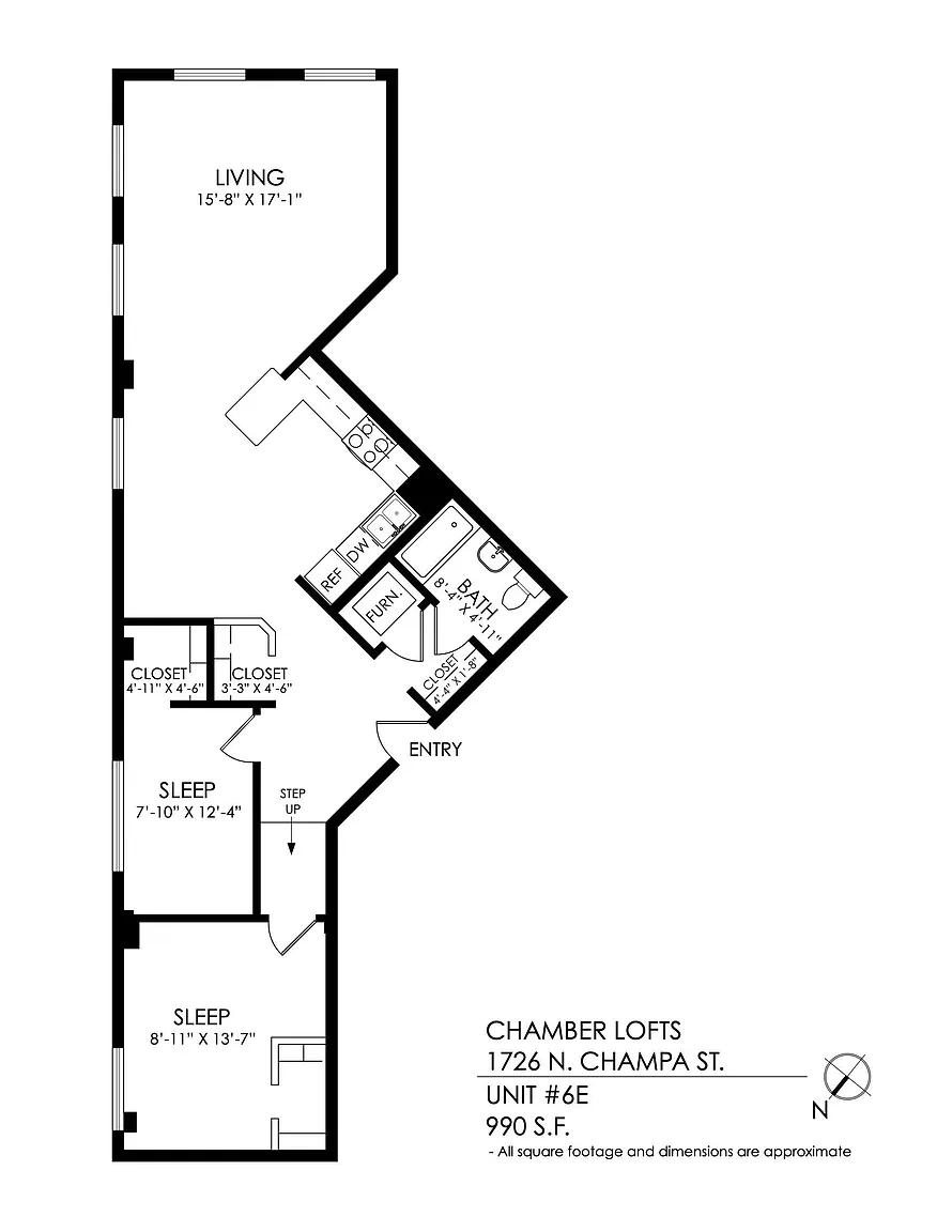 Chamber Lofts – Floor plan