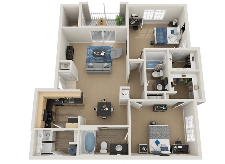 Preserve at Mobbly Bay – Floor plan