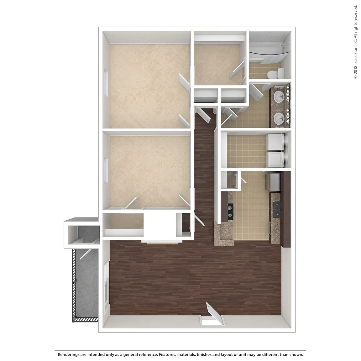 Oakleigh Apartments – Floor plan
