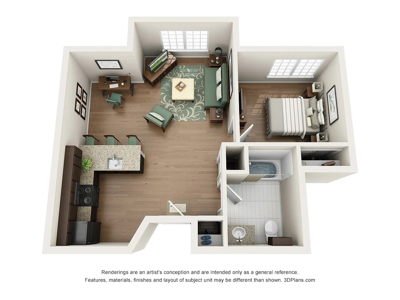 Meridia Main Station – Floor plan
