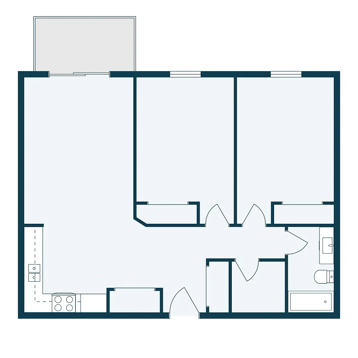 Lake Crest – Floor plan