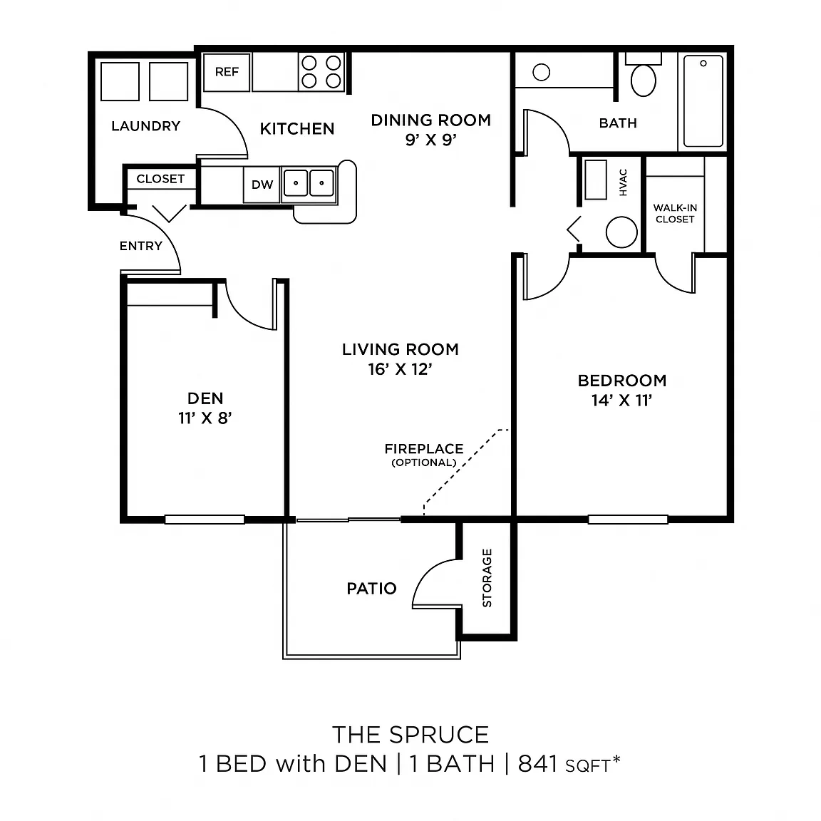 Cobblestone Grove Apartment Homes – Floor plan