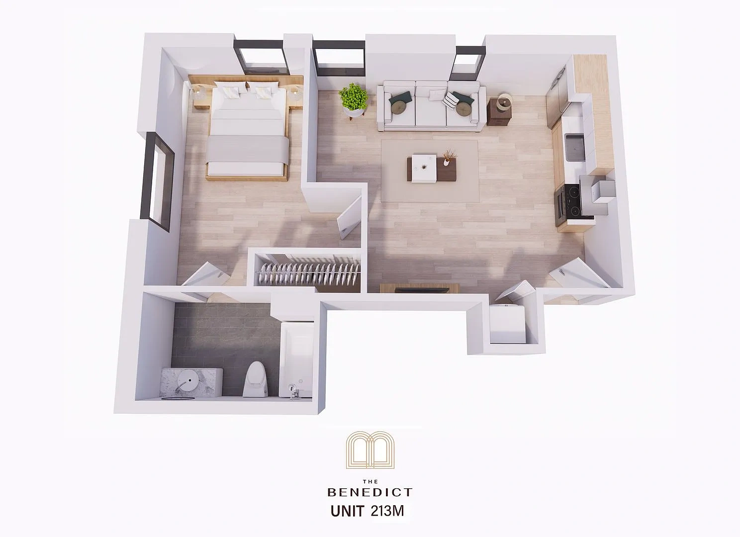 The Benedict – Floor plan