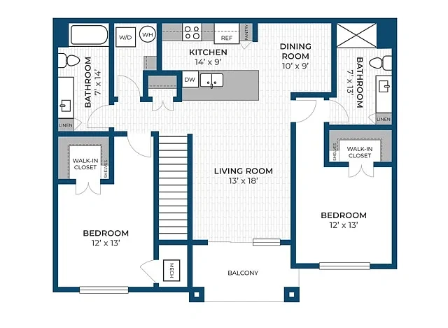 Seasons at Franklin – Floor plan
