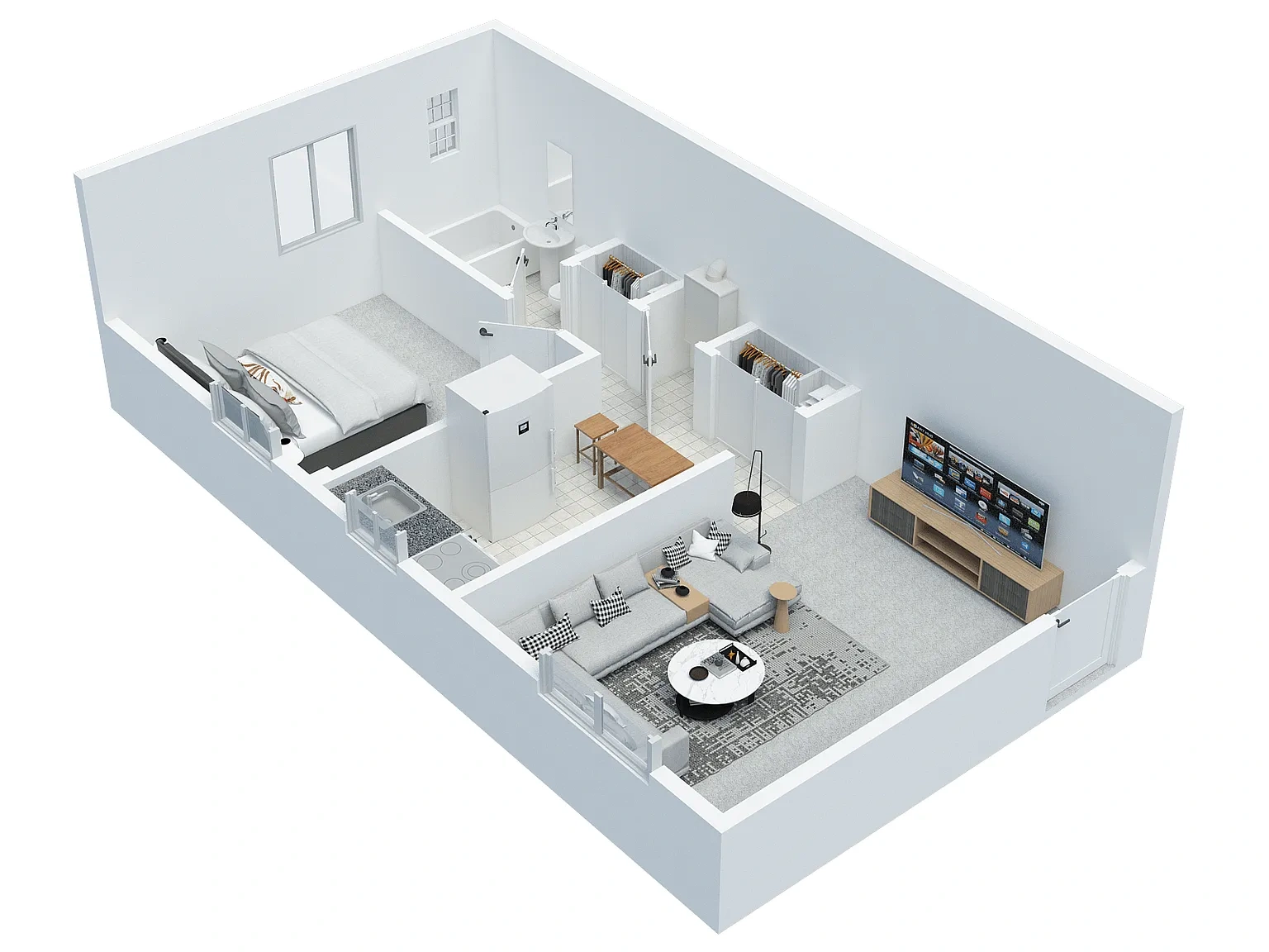 Broadview Gardens Apartments – 1 BD 1 BA