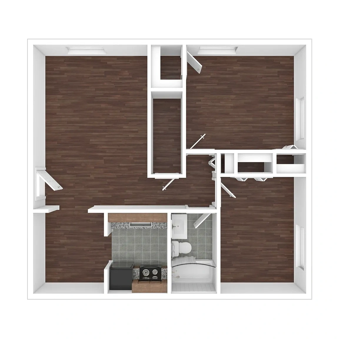New Brunswick Apartments – Floor plan
