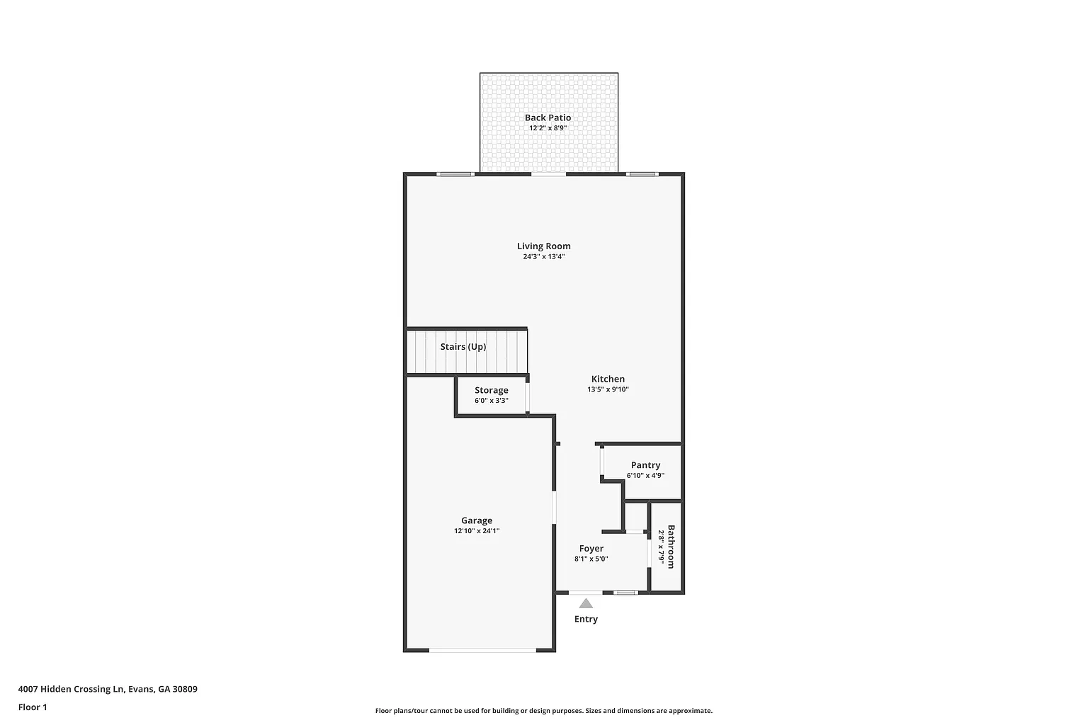 Hidden Crossing – Floor plan