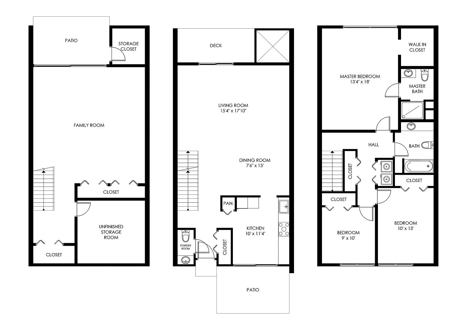 Valley Run – Floor plan
