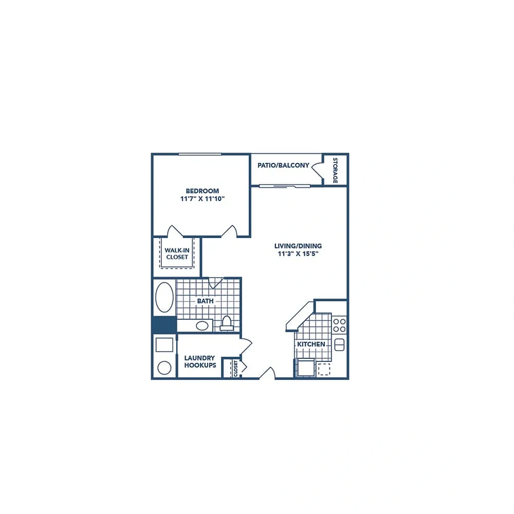 Mallard Crossing Apartments – Floor plan