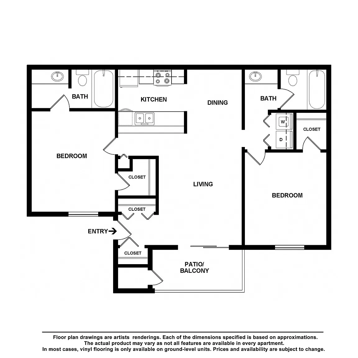 Lake Crossing – Floor plan