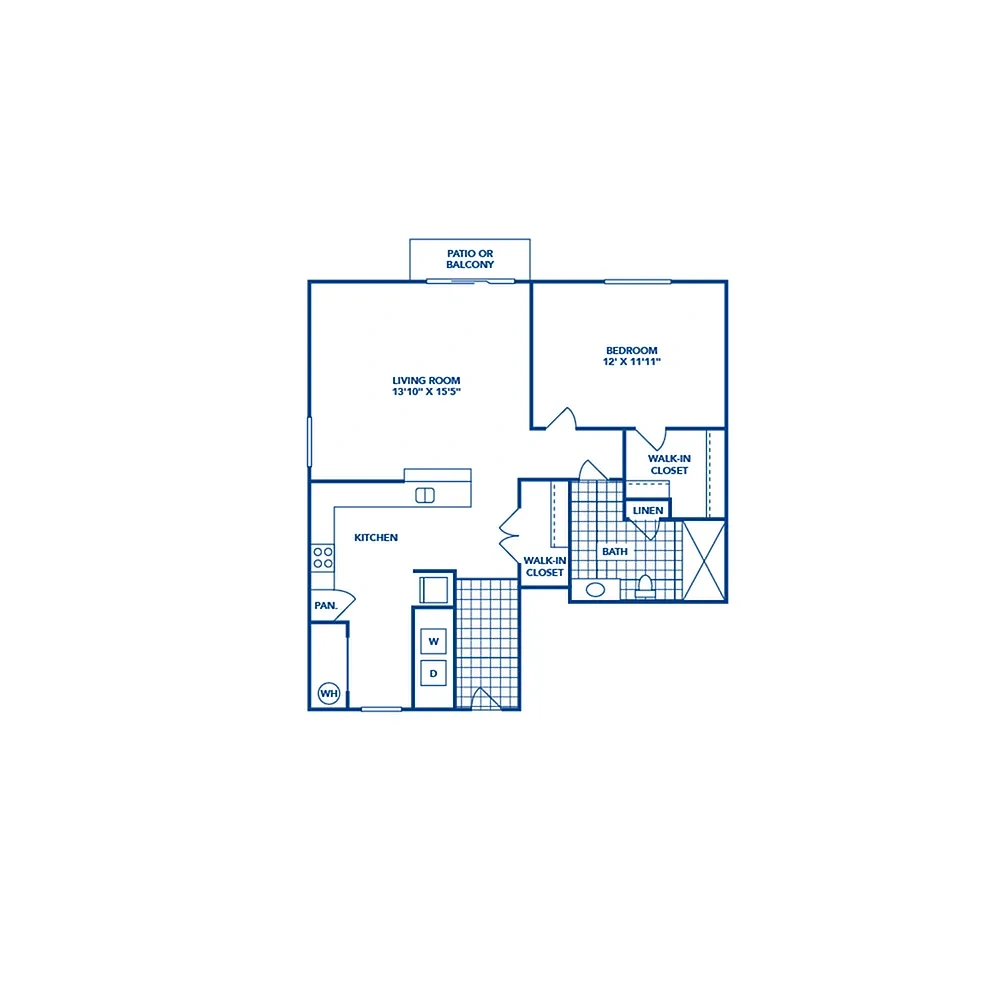 Hilliard Summit Apartments – Floor plan