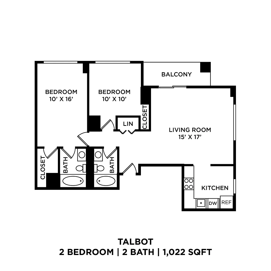 1 Bedroom Apartments in Downtown Jeffersonville – photo 1