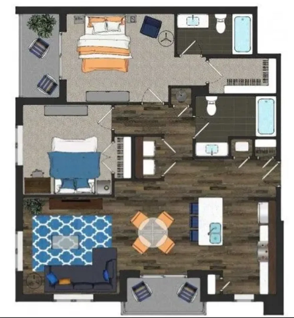 Watercolors of Centerton – Floor plan