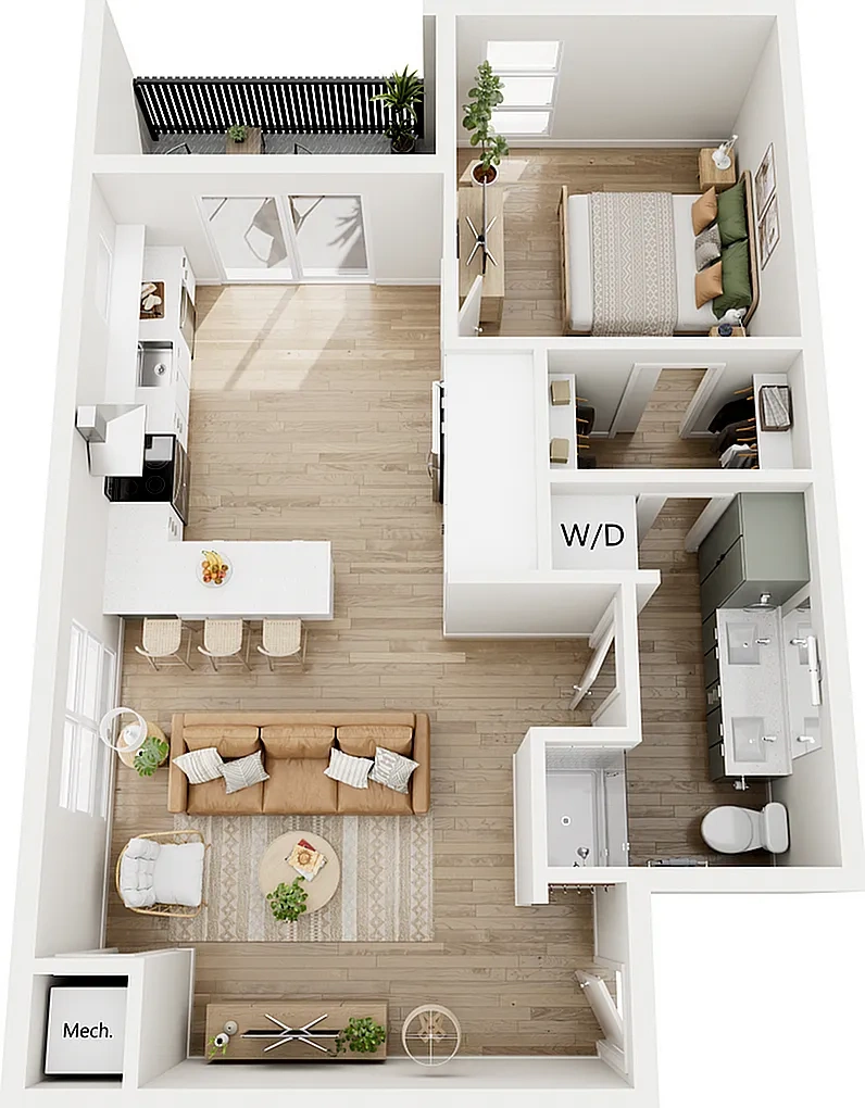 First Street Flats – Floor plan