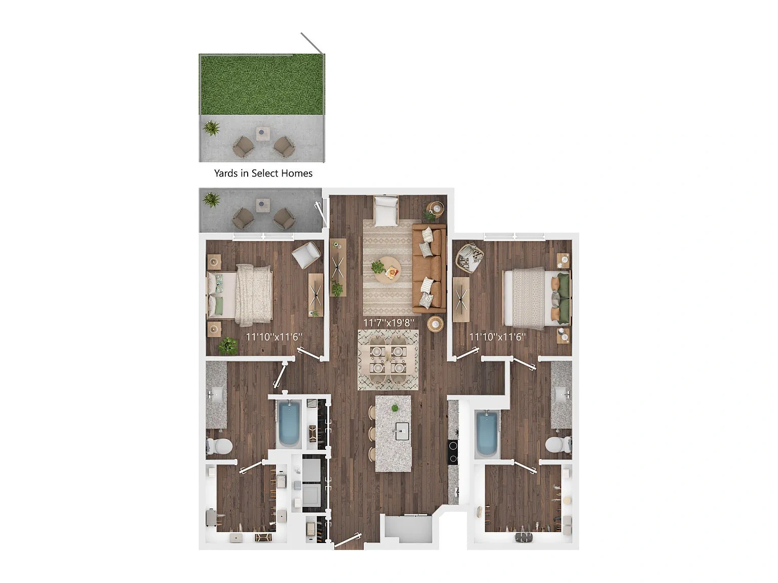 Prose Greenbriar – Floor plan