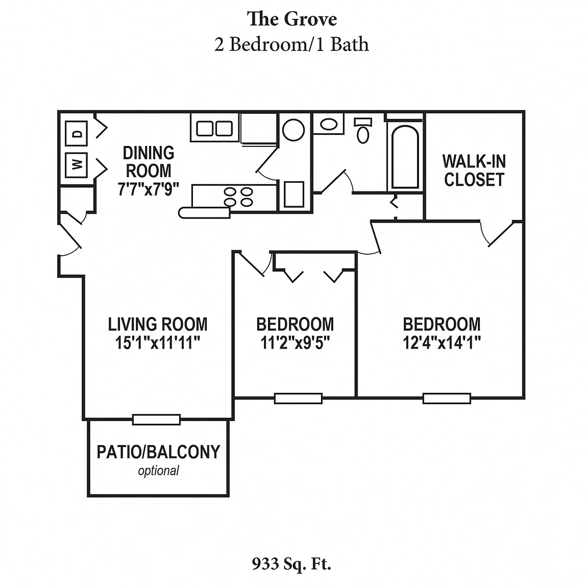 Residences at Northgate Crossing – Floor plan