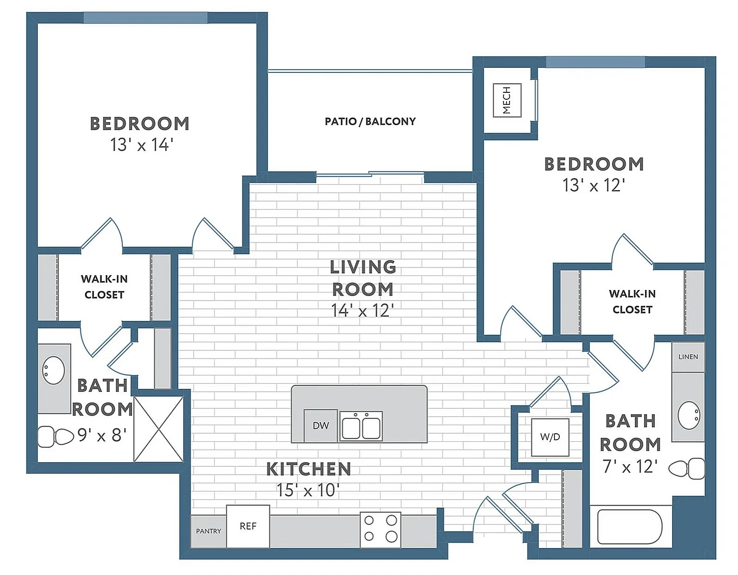 22 Slate – Floor plan