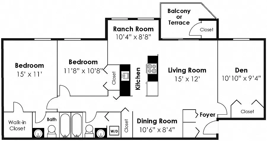 Westwinds Apartments – Floor plan