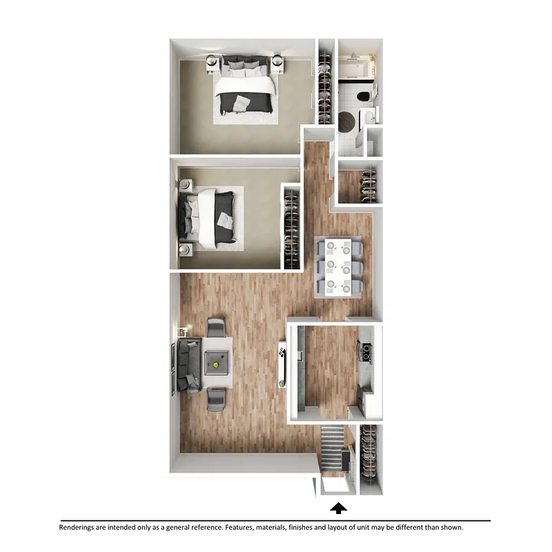 Tudor Arms – 2 Bedroom 1 Bathroom