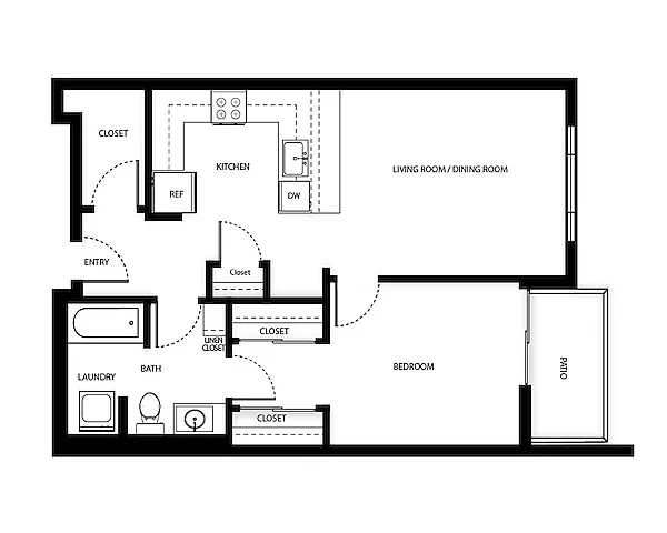 Bell River Trail – Floor plan