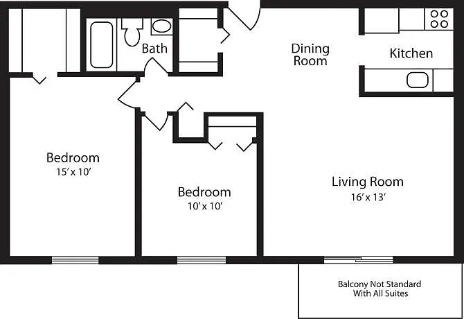 Hummingbird Pointe & The Gardens – Hummingbird 2 Bedrooms