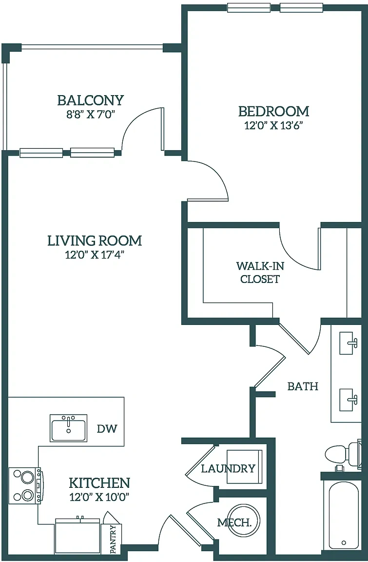 Adria – Floor plan