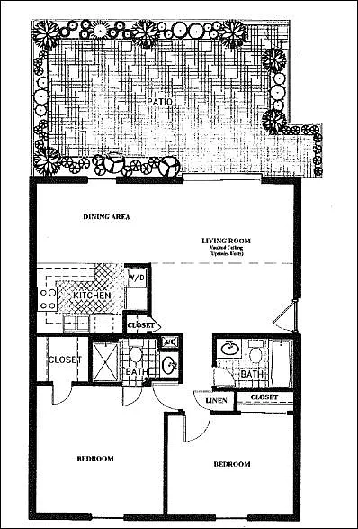Carlton Arms of Winter Haven – Floor plan