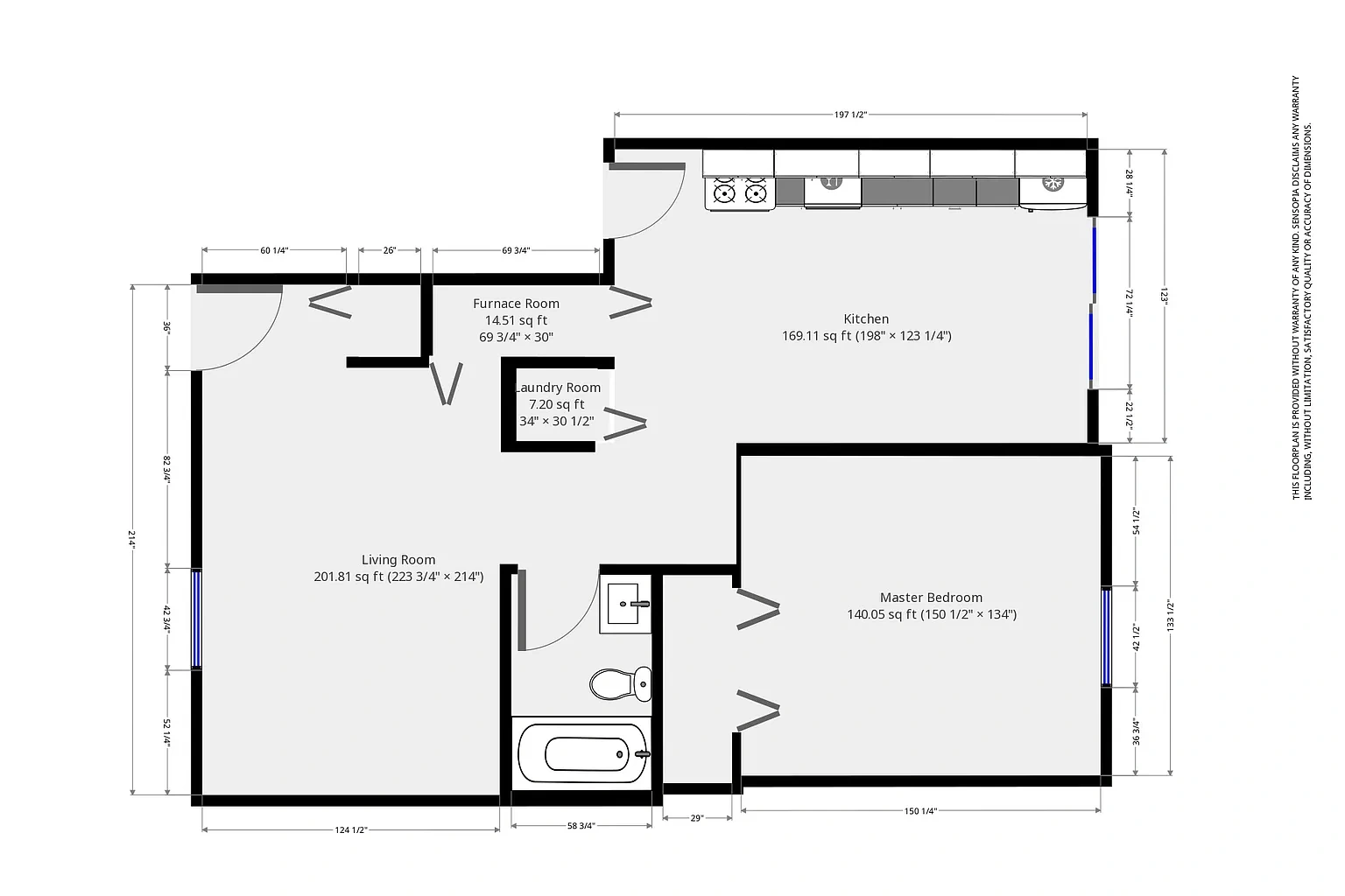 Apartments at Waterford – Floor plan