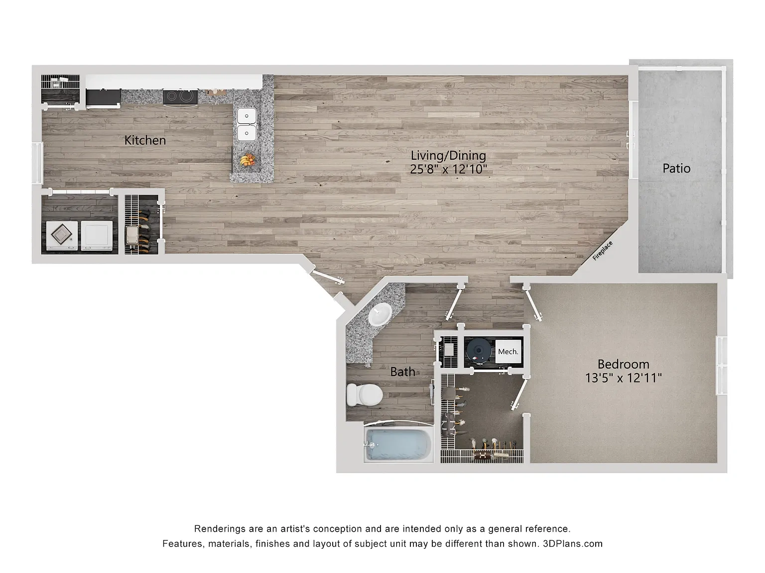 The Quarry Apartments – Floor plan