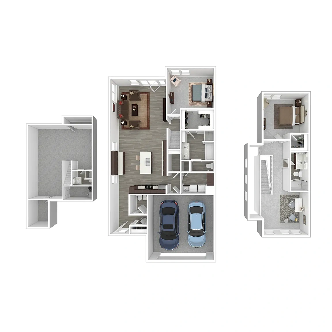 Luxe at Pepper Pike – A - Two Bedroom with Loft