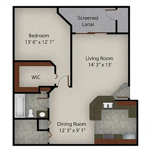 The Landings at Boot Ranch West – Floor plan
