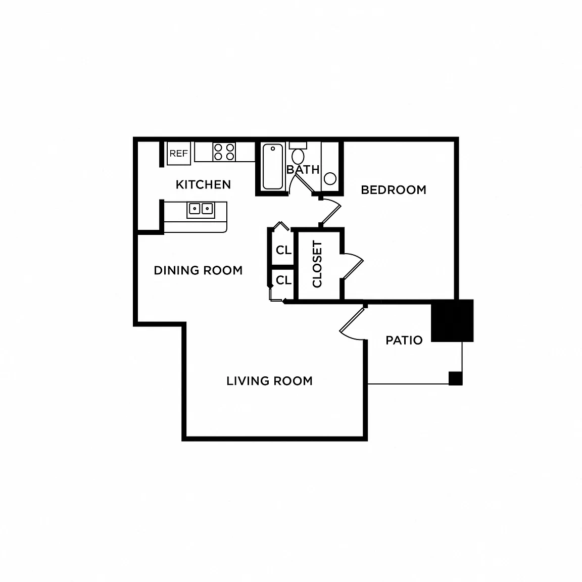Royal St. George at the Villages Apartment Homes – Floor plan