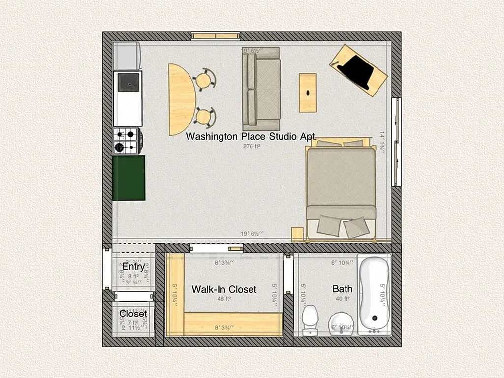 Washington Place Apartments – Floor plan