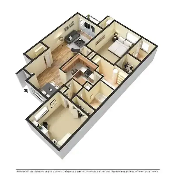 Woodcrest Apartments – Floor plan