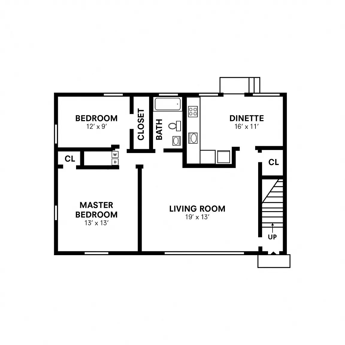 Eatoncrest Apartment Homes – Floor plan