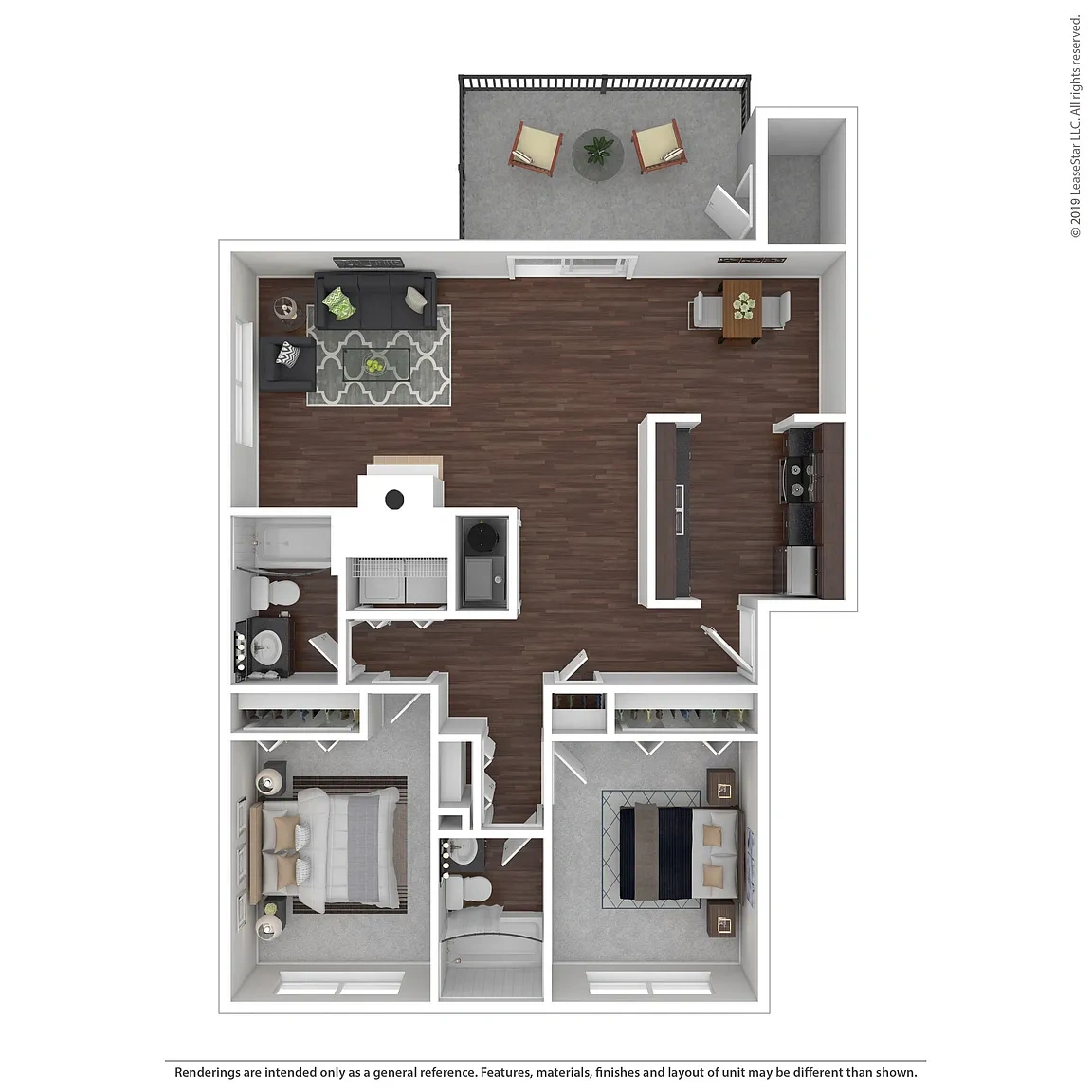 Woodbridge Apartments – Floor plan