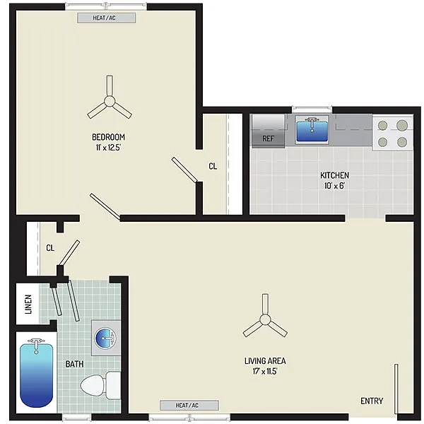 Kaywood Gardens Apartments – Floor plan