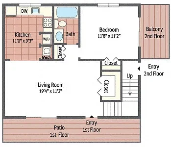 Allendale Apartments – Floor plan