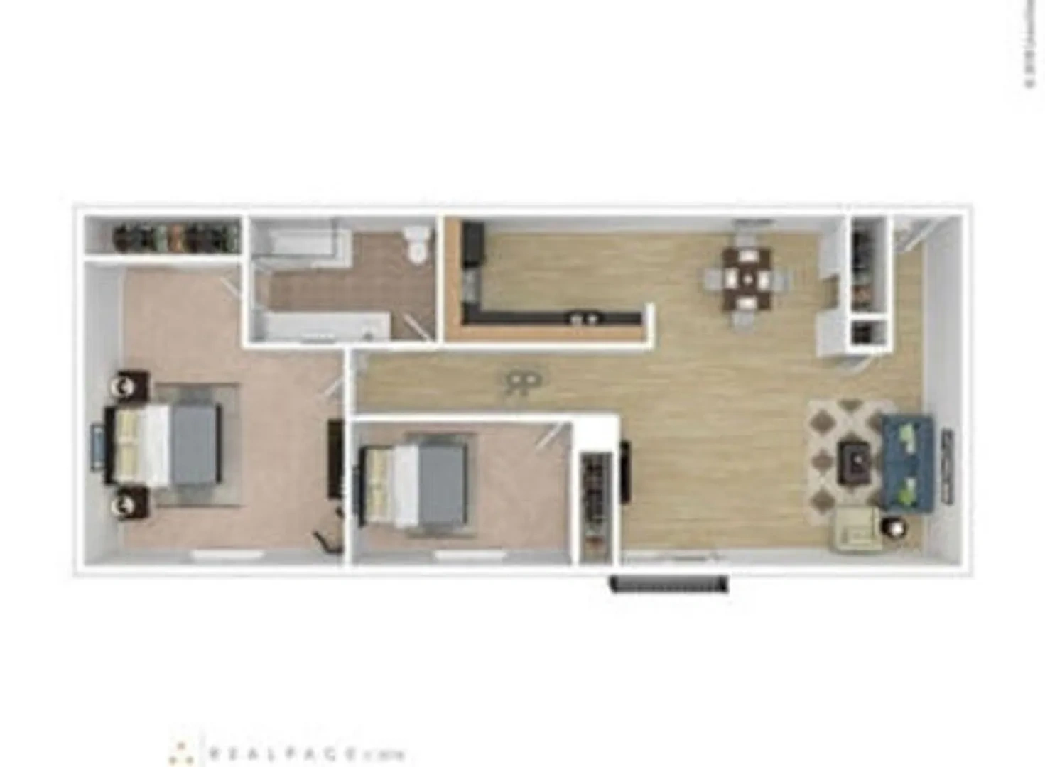 Oakmont Flats Apartments – Floor plan