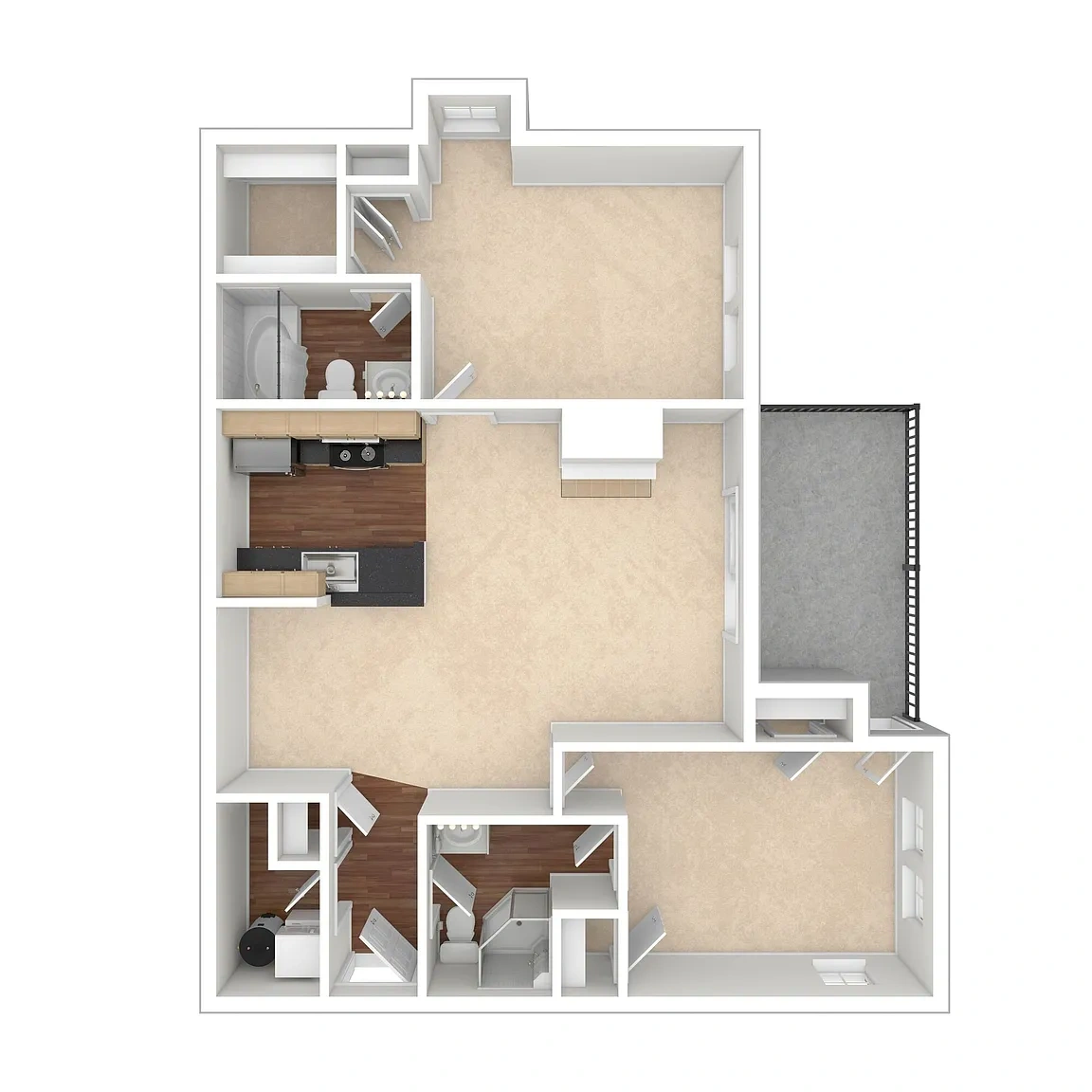 Elms Kingstowne – Floor plan