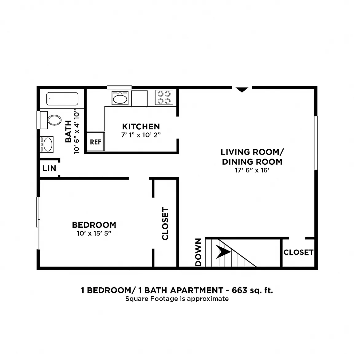 Vineland Village Apartment Homes – Floor plan