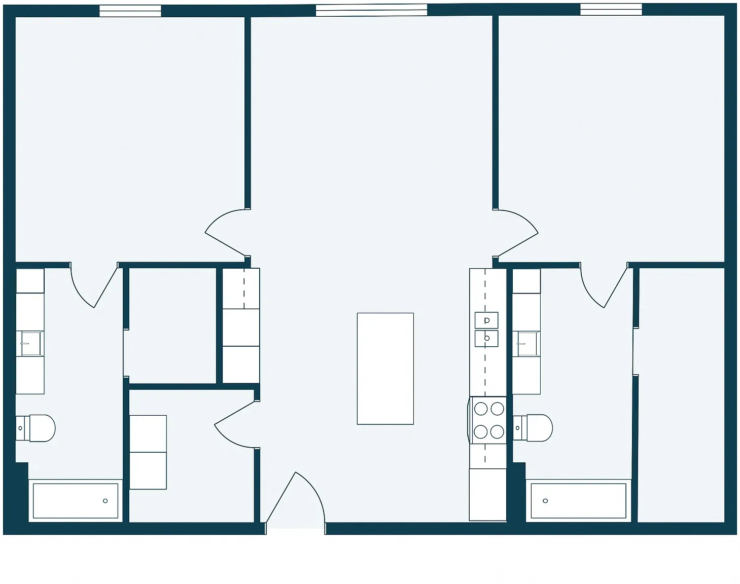 29 West – Floor plan