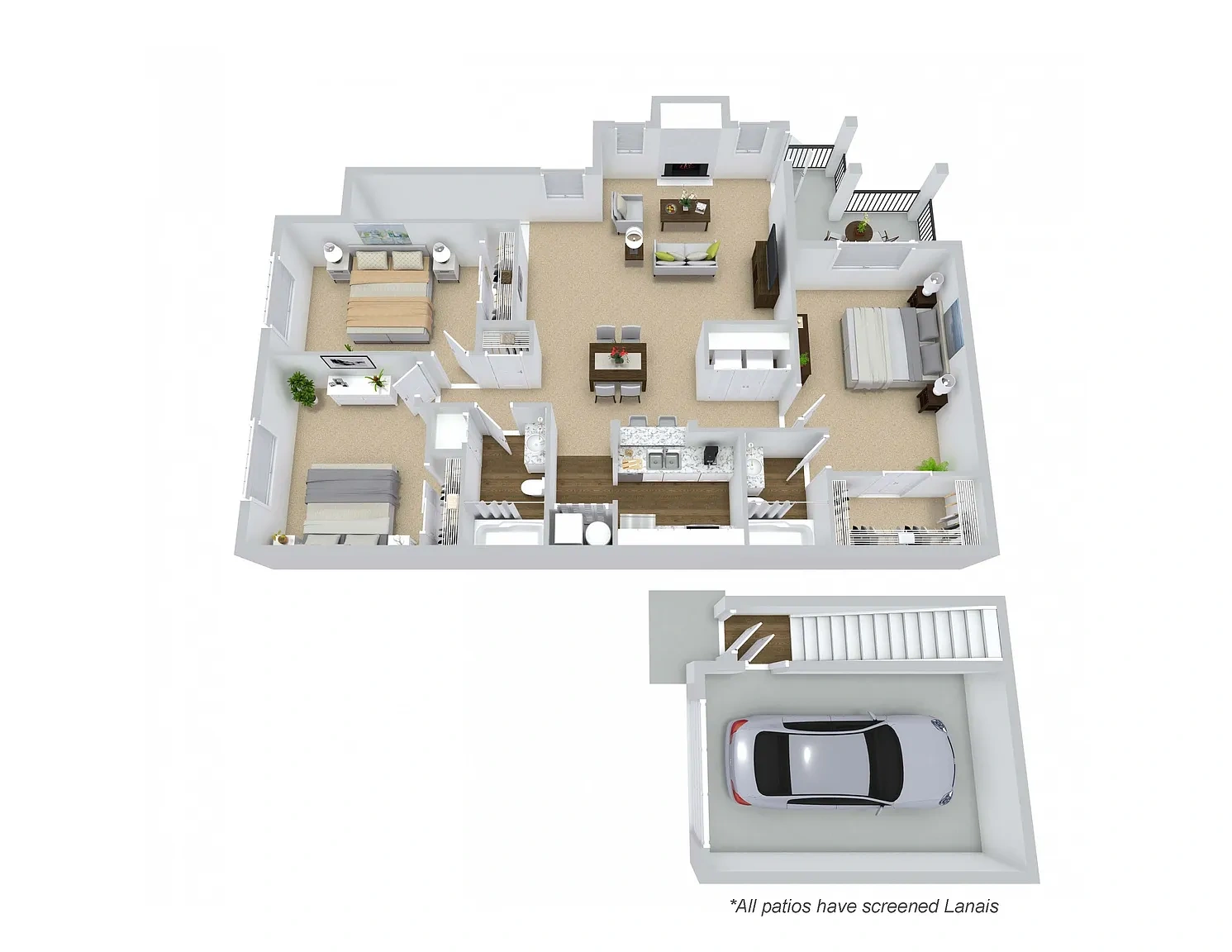 Heron Springs Apartments – Floor plan