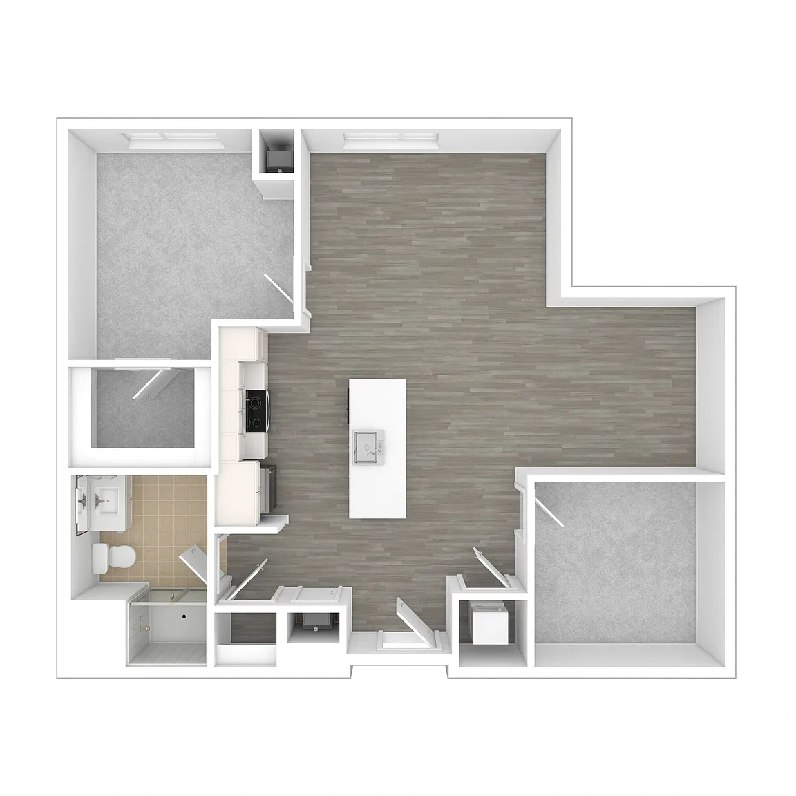 Beach House Apartments – Floor plan