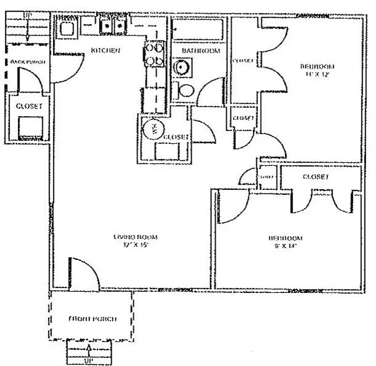 Lakeside Villas Apartments – Floor plan