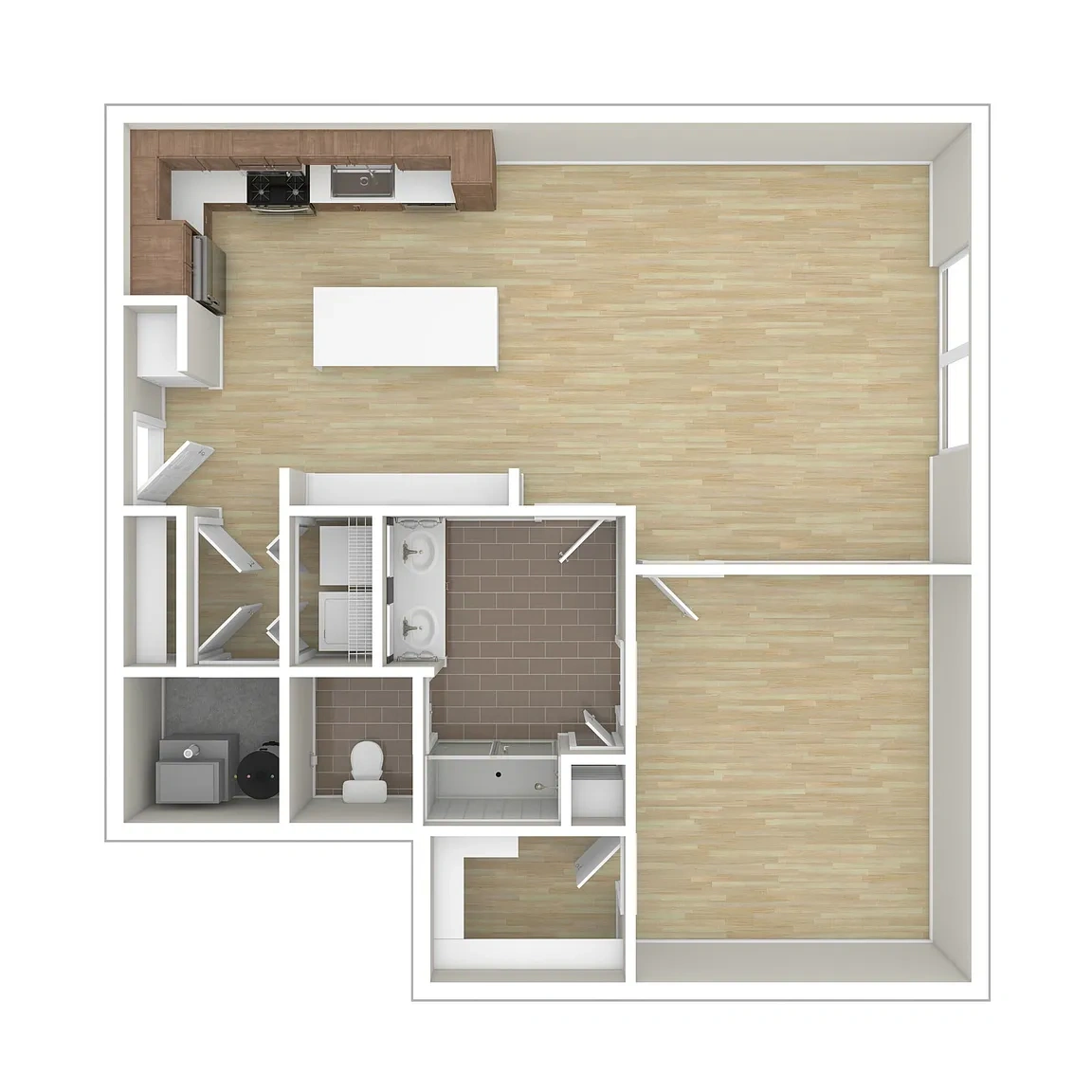 The Rise Midtown Square – Floor plan